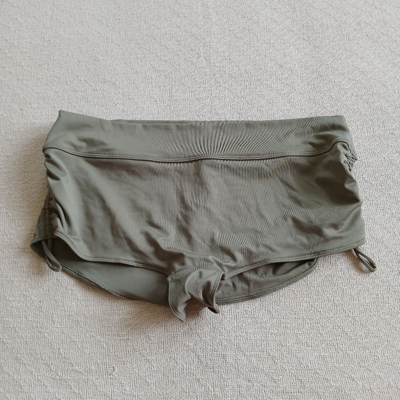 PINK Victoria's Secret Other - PINK ♡ sport gym to swim shorts green victorias secret beach ruched xl boy booty